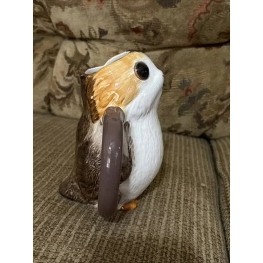 STAR WARS The Last Jedi Porg Sculpted Ceramic Tankard Mug 20 oz Vandor Lucasfilm - Picture 2 of 7